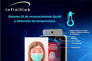 Control de accesos con medición de temperatura Infinilink