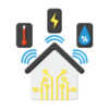 smart_home_humidity_thermal_electricity_monitoring_home_icon_213891